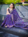 Premium Half Silk Saree with Blouse Piece and Chunri Print
